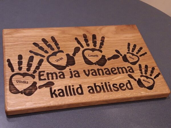 Väike tammest lõikelaud - Image 76